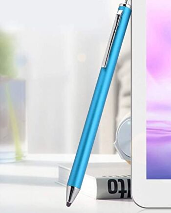 Rysik Rysik do ekranu dotykowego Przenośny uniwersalny cyfrowy rysik dotykowy z silikonowym kontaktem do smartfona i tabletu (niebieski)