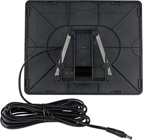 Brennenstuhl Lampa solarna SOL 800 / Lampa solarna z czujnikiem ruchu do zastosowan zewnetrznych i panelem slonecznym (lampa solarna led IP44, Kinkiet Zewnetrzny z akumulatorem, 8 x 0,5W) czarny - obrazek 6