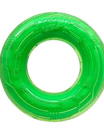 NERF Dog Scentology zabawka dla psów z zapachem Solid Core Ring wołowina zapach 12,5 cm