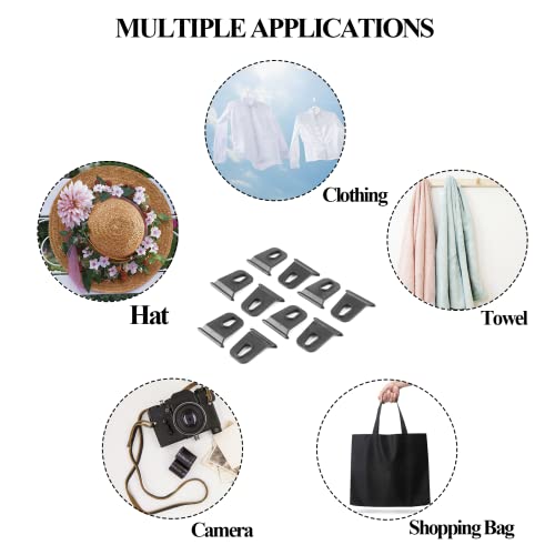 Przenośny hak do markizy, akcesoria do markizy, zamek błyskawiczny, haki do markizy, haczyki do wymiany haków markizy, na Boże Narodzenie, imprezę, kemping, do namiotu, wewnątrz i na zewnątrz - obrazek 2