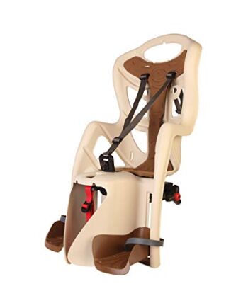 Cicli Bonin Dziecięce tylne fotele Pepe Psteelo, kremowe, jeden rozmiar