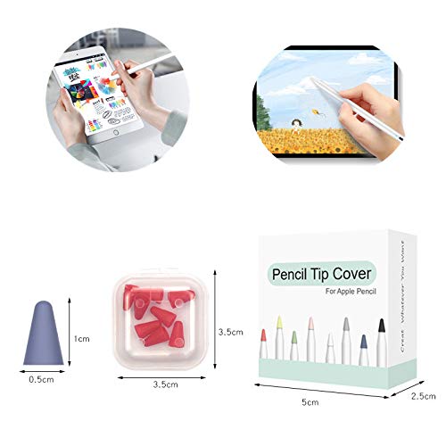 8-pak pokrowców na końcówki rysika, antypoślizgowe nakładki wymienne i - obrazek 4