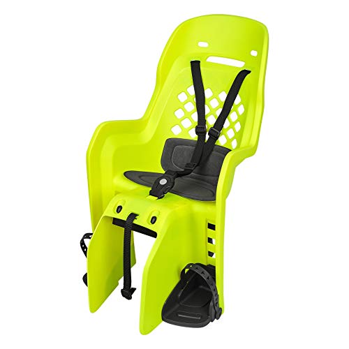 P4B rowerowy fotelik dziecięcy – montaż z tyłu na bagażniku | maks. 22 kg | fotelik dziecięcy dla dzieci na 9 miesięcy – 5 lat | uchwyt rowerowy do montażu na bagażniku | do rowerów o przekątnej ekranu 26 – 29 cali