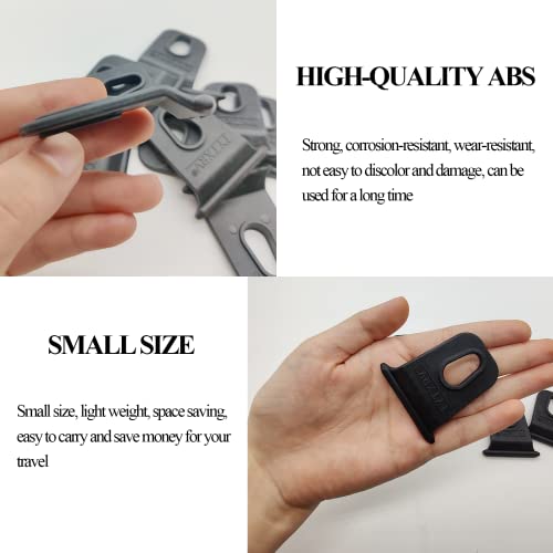 Przenośny hak do markizy, akcesoria do markizy, zamek błyskawiczny, haki do markizy, haczyki do wymiany haków markizy, na Boże Narodzenie, imprezę, kemping, do namiotu, wewnątrz i na zewnątrz - obrazek 6