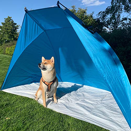 Outdoorer 609613612329 Helios Namiot Plażowym, UV 80, Niebieski - obrazek 3