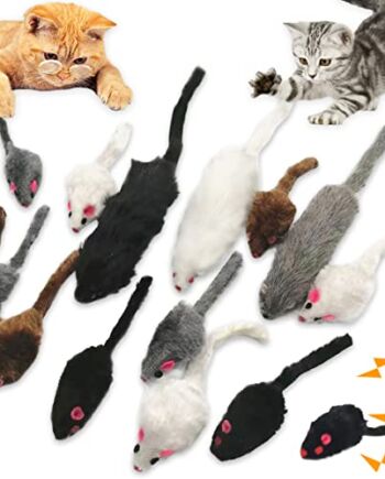 Zabawka dla kota myszy, idealna zabawka dla kotów, mała myszka z kocimiętą, (A)