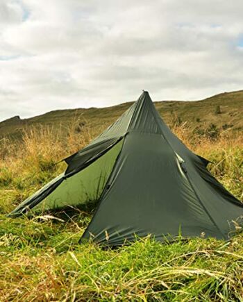 DD HAMMOCKS Namiot piramidowy, bardzo lekki, namiot zewnętrzny bez namiotu wewnętrznego i podłogi, bez ramy dla dwóch osób