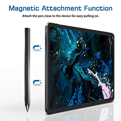 Cenawin Rysik Długopis do Microsoft Surface, ładowalny aktywny Stylus Pen 4096 czułość nacisku, Tilt i Palm Rejection do Surface Pro 3/4/5/6/7/X, Surface Go/Book/Laptop - obrazek 4