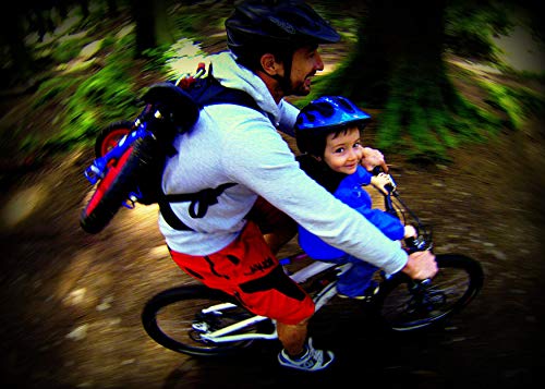 Mac Ride Kobiety 628176520223 Siodełko dla Dzieci, Niebieski, Do 27 kg - obrazek 2