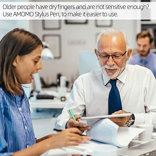 AMOMO Rysik 10 sztuk Stylus Pen do ekranu dotykowego do iPhone Pro Air Mini Samsung Galaxy Huawei tabletów i wszystkich smartfonów - obrazek 2