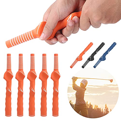 Rękojeść golfowa, 5 SZTUK Golf Club Grip Swing Club Hand Grip Guma dla początkujących Praktyka Treningowa korekcja Akcesoria - obrazek 9