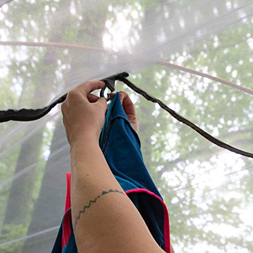 outdoorer Trek Forest namiot hamakowy, wodoszczelny, z ochroną przed komarami i plandeką - obrazek 4
