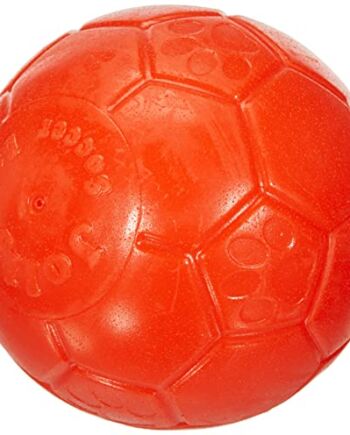 Jolly - piłka nożna - czerwona - 20 cm - 1 sztuka