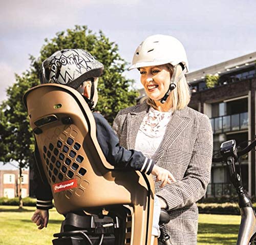 P4B rowerowy fotelik dziecięcy – montaż z tyłu na bagażniku | maks. 22 kg | fotelik dziecięcy dla dzieci na 9 miesięcy – 5 lat | uchwyt rowerowy do montażu na bagażniku | do rowerów o przekątnej ekranu 26 – 29 cali - obrazek 3