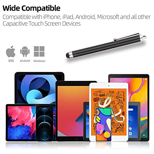AMOMO Rysik 10 sztuk Stylus Pen do ekranu dotykowego do iPhone Pro Air Mini Samsung Galaxy Huawei tabletów i wszystkich smartfonów - obrazek 6