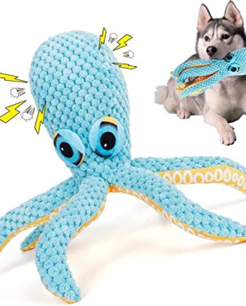 Piszcząca Zabawka Dla Psów Psa Ośmiornica, interaktywne Zabawki Małych