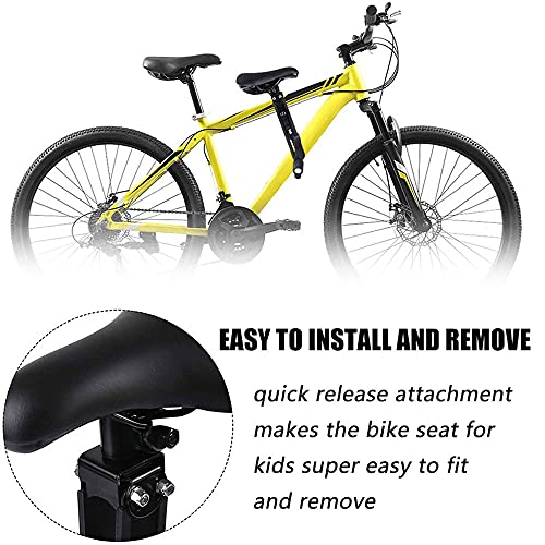 Fotelik Rowerowy Dla Dziecka Podróż Na Zewnątrz Przenośny Przedni Fotelik Dziecięcy Do Roweru Górskiego, łatwy Do Demontażu I Instalacji, Odpowiedni Dla Dzieci W Wieku Od 2 Do 5 Lat - obrazek 7