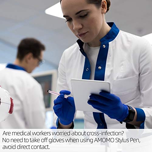 AMOMO Rysik 10 sztuk Stylus Pen do ekranu dotykowego do iPhone Pro Air Mini Samsung Galaxy Huawei tabletów i wszystkich smartfonów - obrazek 4