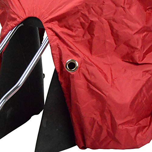 NICE 'N' DRY TROCKOLINO Sicuro Basic pokrowiec przeciwdeszczowy na dziecięce fotele rowerowe - niebieski - obrazek 6