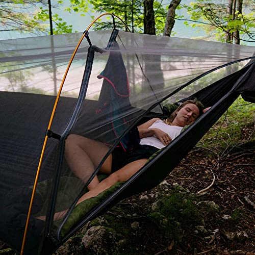 outdoorer Trek Forest namiot hamakowy, wodoszczelny, z ochroną przed komarami i plandeką - obrazek 3