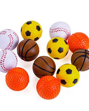 Chiwava Zestaw 12 zabawek dla kotów z miękkiej pianki, zabawka interaktywna