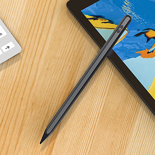 URSICO Stylus Pen 2. generacji do iPada, Active Pen z rejection i magnetycznym rysikiem Apple Pencil do iPad 6/7/8/9, iPad Air 3/4/5, iPad Mini 5/6, iPad Pro 11", iPad Pro 3/4/5 12,9", czarny - obrazek 2