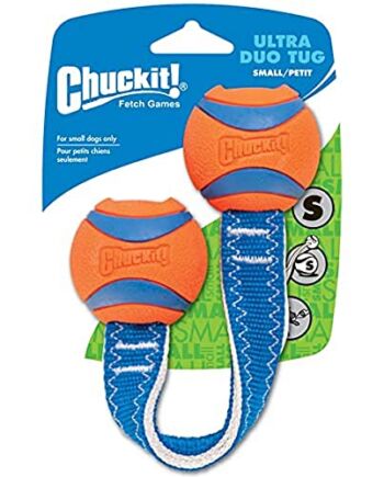 Chuckit! Ultra Duo zabawka dla psa, mała zabawka dla psa wewnątrz i na