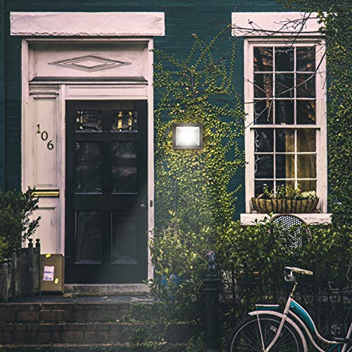 kwmobile Reflektor LED z czujnikiem ruchu – 30 W reflektor LED 2700 lumenów – kabel zasilający z czujnikiem zmierzchu – reflektor LED – lampa reflektorowa - obrazek 5