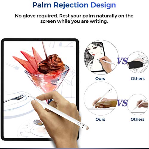 AICase Rysik z końcówką Palm Rejection do padów 2018-2020, 0,88 mm, bardzo precyzyjny ołówek do rysowania i pisania na podkładce 7/6/Air 3/Mini 5./Pro 11(1./2.)/12.9(3./4.) - obrazek 6