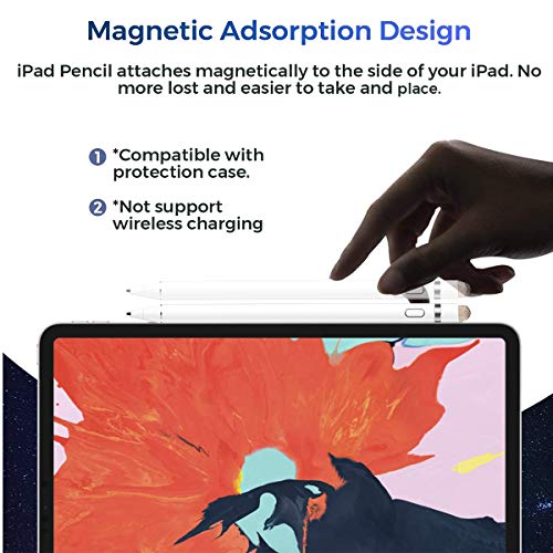 AICase Rysik z końcówką Palm Rejection do padów 2018-2020, 0,88 mm, bardzo precyzyjny ołówek do rysowania i pisania na podkładce 7/6/Air 3/Mini 5./Pro 11(1./2.)/12.9(3./4.) - obrazek 3