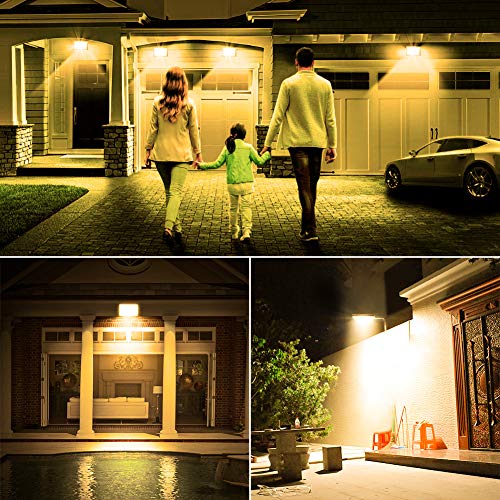 100W LED Reflektor Wodoodporny IP67 lampa bezpieczeństwa 3000K Ciepłe światło reflektor 10000LM Reflektor zewnętrzny do ogrodu podwórka garażu parkingowego magazyn - obrazek 11