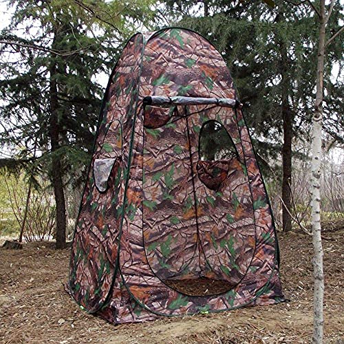 Namiot myśliwski w 2 różnych wzorach - namiot kamuflażowy bez podłoża - idealny do polowania w lesie - obrazek 6