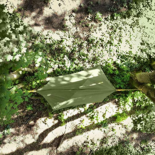 outdoorer Trek Forest namiot hamakowy, wodoszczelny, z ochroną przed komarami i plandeką - obrazek 6